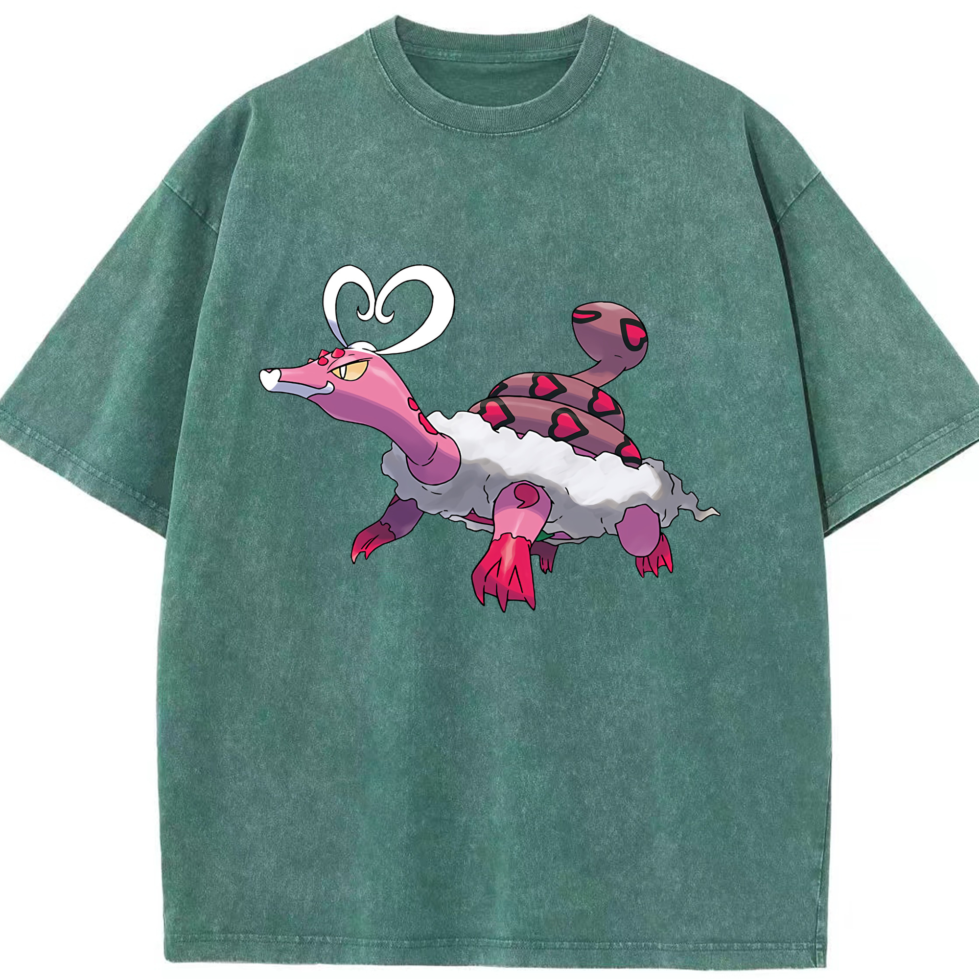 （画像用） ポケットモンスター Pokémon 綿100% ヴィンテージ風 半袖Tシャツ（フロントプリント）